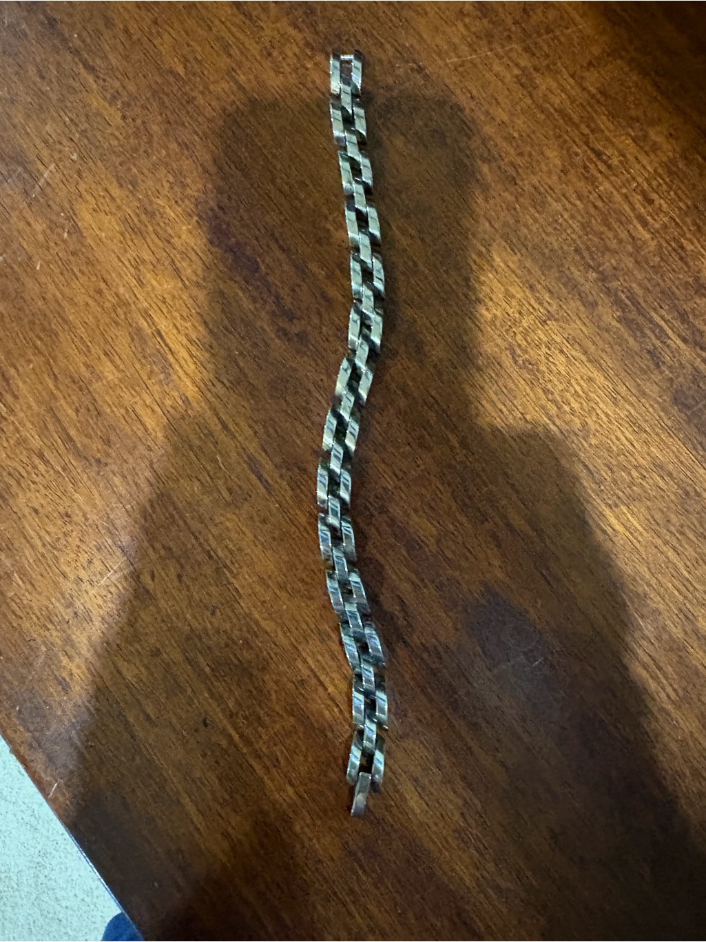 Chunky Silver Curb Chain Bracelet For Men AndOr Women